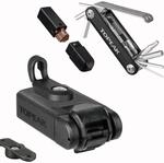 Topeak Ninja Master+ Toolbox T11 Mini-Tool aus Stahl und Aluminium in der Farbe