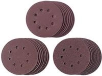 Original Einhell 25-tlg. Schleifpapier-Set (Exzenterschleifer-Zubeh&ouml;r, &Oslash; 125 mm, 25