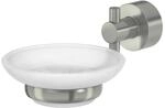 Lenz Seifenschale Scala in Nickel &ndash; Inklusive Kleber und Montagematerial