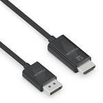 PureLink DisplayPort auf High Speed HDMI Kabel, 4K Ultra HD 60Hz, 18GB/s...