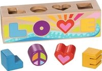 goki 58309 &ndash; Sortierbox &bdquo;Love aus Holz &ndash; Designspielzeug aus der...