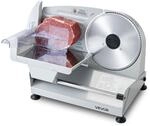 VEVOR Fleischschneidemaschine 200 W, Elektrische Aufschnittmaschine mit