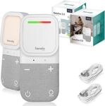 LIONELO Babyline 2.2 Elektronisches Audio Babyphone mit Nachtlicht
