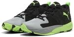 Puma Unisex Court Pro 3 Mid Basketballschuhe 313830-02 Black/Green