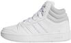 adidas Unisex Kinder Hoops Mid Classic Shoes, FTWR White/FTWR White/Grey Three, 39