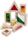 Eichhorn Bausteine mit Sichtfenster - 8-TLG. Set mit bunten Elementen aus...