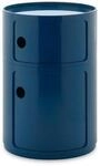 Kartell Componibili Big, Container 2-f&auml;cher, Durchmesser 42 cm, Blau