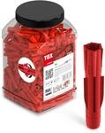 TOX Allzweckd&uuml;bel TRI 10/61 im Big Pack, D&uuml;bel f&uuml;r Fast Allen Baustoffe,