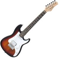Rocktile Sphere Junior Sunburst 3/4 E-Gitarre (wei&szlig;es Schlagbrett, 1...