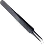 ESD SMD Pinzette 110 mm Form 5b Edelstahl Winkel 30&deg; ableitf&auml;hig | Spitze...