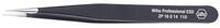 Wiha Pr&auml;zisionspinzette Professional ESD Typ 3c (32346) 110 mm f&uuml;r empfindliche