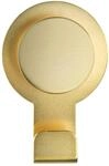 WENKO Wandhaken Blandas Gold matt - Klebehaken ohne Bohren, Handtuchhalter,...