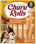 INABA Churu Rolls mit echtem Fleisch, Hundeleckerli ohne Getreide, ohne Zucker,...