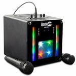 RockJam Singcube 5-Watt Rechargeable Bluetooth Karaoke Machine with Two Microphones,