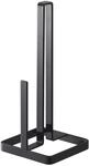 Yamazaki 6782 TOWER K&uuml;chenrollenhalter, Black, Stahl, Minimalistisch, 11 x 11...