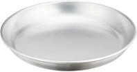 Pentole Agnelli Linie Aluminium 3 mm Tablett zum Meeresfr&uuml;chte 50 cm Silber/schwarz