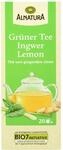 Alnatura Bio Gr&uuml;ner Tee Ingwer Lemon, 20 x 1.5g