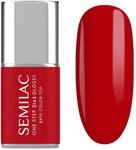 Semilac UV Nagellack 3in1 One Step Glossy S530 Scarlet 7 ml