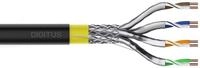 DIGITUS 100m Cat 7A Outdoor Netzwerkkabel &ndash; S-FTP (PiMF) Simplex &ndash; BauPVO...