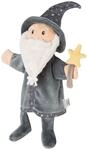 Sterntaler Handpuppe Zauberer aus weichem Flausch, Kinder- und Babyspielzeug,...