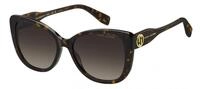 THE MARC JACOBS Brille MARC 815/S Gr&ouml;&szlig;e 55-17 mm Havana/Eye size: 55 - Bridge size: