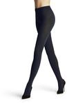 FALKE Damen Strumpfhose Cotton Touch W Ti Baumwolle einfarbig 1 St&uuml;ck, Blau...