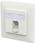 METZ CONNECT E-DAT C6A IDC Dose, 1 Port, UP, verkehrswei&szlig;