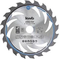 kwb Kreiss&auml;geblatt 160 x 20 mm, leichtg&auml;ngig, speziell f&uuml;r Akkumaschinen,