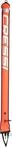 CRESSI Marker Buoy Orange - Diving Marking Buoy for Surface Marking, Orange,...