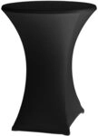 HENDI Stehtischhusse, Stoff: Glatt Jersey 160 g/m&sup2;, 90% Mikropolyester / 10%