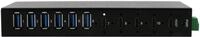 EX-12290HMS 10 Port USB 3.2 Gen 2x1 Metall HUB mit 4X USB-C und 6X USB-A 3.2...