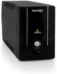VulTech UPS800VA-LITE Unterbrechungsfreie Stromversorgung Offline, Schwarz