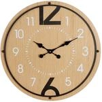 GILDE Wanduhr Jonestown - rund - &Oslash; 60cm - braun - antikfinish matt - MDF -...