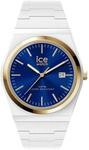 ICE-WATCH - Ice Power PW1 White Imperial Blue - Wei&szlig;e Herrenuhr mit...
