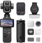 DJI Osmo Pocket 4P Vlog Combo, Vlog-Kamera mit Dual-Objektiv, kinoreifes 4K