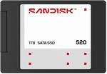 SANDISK 520 SATA SSD interner Speicher 1 TB (2,5"/7 mm, Lesegeschwindigkeiten...