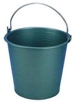 Landwirtschaftlicher Eimer 16 l &ndash; Kunststoff mit Metallgriff &ndash; &Oslash; 33 x H 29 cm