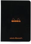 Rhodia 119186Cpack 10 Notizhefte A5 48 Blatt dot Lineatur Schwarz