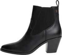 Tommy Hilfiger Damen Leder Western Chelsea Boot Fw0fw09582 Niedrige Stiefel,...