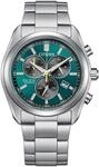 Citizen Herren Super Titanium Chronograph, Gr&uuml;n, 40 mm, AT2590-59X
