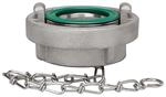 RIEGLER 108359-3407.81 Storz-Blindkupplung, Kette, ES V4A, Storz-Gr&ouml;&szlig;e 65, KA...