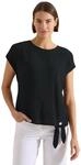Cecil Damen Bluse mit Rundhals und Knotendetail