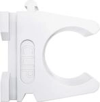fischer Rohrclip RC IEC 63, Hohe Flexibilit&auml;t, Kompatibel mit 11-mm-Profilschienen,