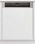 Privileg RBO 2T131 A F S integrierbarer Geschirrsp&uuml;ler 60 cm Silber