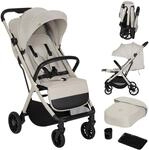 Lionelo Cloe Plus Kompakter Buggy bis 22 kg, Automatische Einhand-Faltung