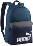 PUMA Rucksack Phase Color Block Backpack Midnight Petrol - Moody Gray