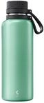LURCH Isolierflasche Outdoor Edelstahl mit kratzfester Pulverbeschichtung 1l Dark