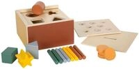small Foot Montessori Steckspiel aus FSC 100%-zertifiziertem Holz,...