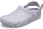 Crocs Unisex Classic, Adjustable Slip Resistant Work Shoes with Hole-Free