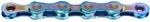 Fahrradkette, gewachst, Aurora Blue, 12-fach, X12 von KMC